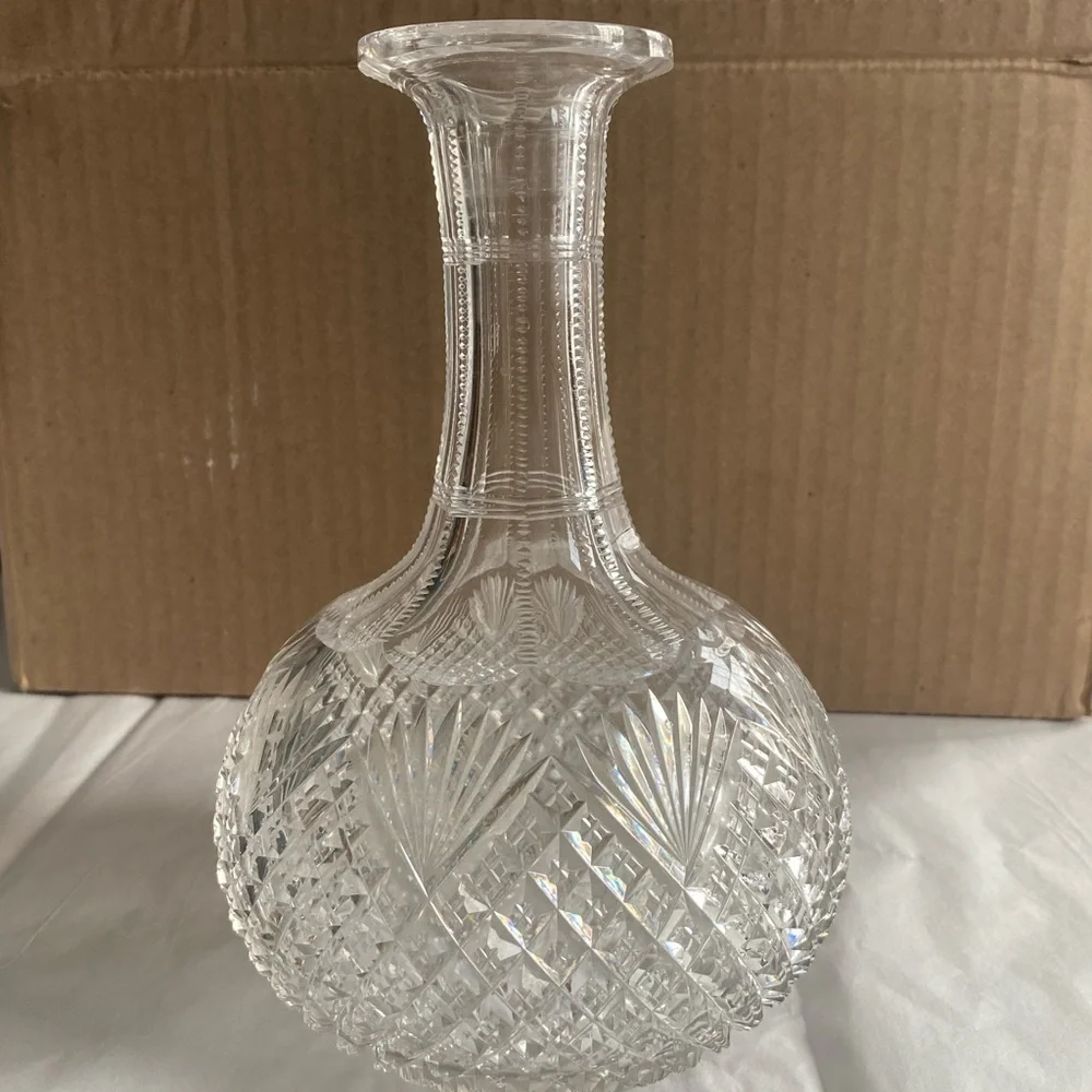 American Brilliant Carafe Strawberry Diamonds